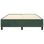Estructura de cama de terciopelo verde 140x190 cm de vidaXL, Camas y somieres - Ref: Foro24-3121117, Precio: 116,50 €, Descue...