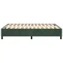 Estructura de cama de terciopelo verde 140x190 cm de vidaXL, Camas y somieres - Ref: Foro24-3121117, Precio: 116,50 €, Descue...