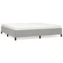 Estructura de cama gris claro tela 200x200 cm de vidaXL, Camas y somieres - Ref: Foro24-347090, Precio: 166,90 €, Descuento: %