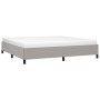 Estructura de cama gris claro tela 200x200 cm de vidaXL, Camas y somieres - Ref: Foro24-347090, Precio: 172,79 €, Descuento: %