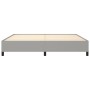 Estructura de cama gris claro tela 200x200 cm de vidaXL, Camas y somieres - Ref: Foro24-347090, Precio: 172,79 €, Descuento: %
