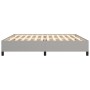 Estructura de cama gris claro tela 200x200 cm de vidaXL, Camas y somieres - Ref: Foro24-347090, Precio: 172,79 €, Descuento: %