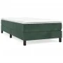 Green velvet bed frame 100x200 cm by vidaXL, Beds and slatted bases - Ref: Foro24-3120757, Price: 76,51 €, Discount: %