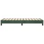 Green velvet bed frame 100x200 cm by vidaXL, Beds and slatted bases - Ref: Foro24-3120757, Price: 76,51 €, Discount: %