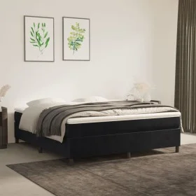 Light gray velvet bed frame 180x200 cm by vidaXL, Beds and slatted bases - Ref: Foro24-3121134, Price: 131,59 €, Discount: %