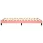 Bettgestell aus rosafarbenem Samt, 140 x 190 cm von vidaXL, Betten und Lattenroste - Ref: Foro24-3120771, Preis: 104,54 €, Ra...