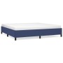 Estructura de cama de tela gris taupe azul 200x200 cm de vidaXL, Camas y somieres - Ref: Foro24-347096, Precio: 141,52 €, Des...
