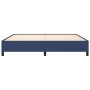 Estructura de cama de tela gris taupe azul 200x200 cm de vidaXL, Camas y somieres - Ref: Foro24-347096, Precio: 141,52 €, Des...