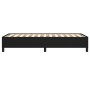 Black fabric bed frame 90x200 cm by vidaXL, Beds and slatted bases - Ref: Foro24-347036, Price: 98,64 €, Discount: %