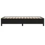 Black fabric bed frame 90x200 cm by vidaXL, Beds and slatted bases - Ref: Foro24-347036, Price: 95,48 €, Discount: %