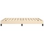 Cream fabric bed frame 140x200 cm by vidaXL, Beds and slatted bases - Ref: Foro24-346725, Price: 103,98 €, Discount: %