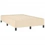 Cream fabric bed frame 120x200 cm by vidaXL, Beds and slatted bases - Ref: Foro24-347055, Price: 117,58 €, Discount: %