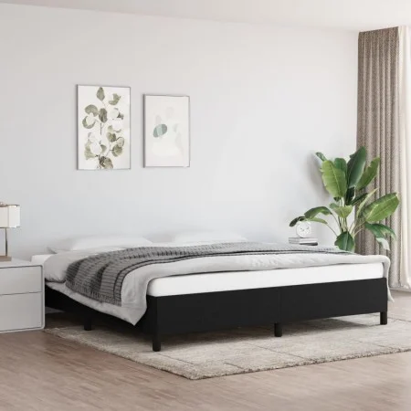 Estructura de cama tela gris claro 200x200 cm de vidaXL, Camas y somieres - Ref: Foro24-347092, Precio: 136,49 €, Descuento: %