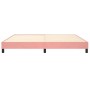 Estructura de cama de terciopelo rosa 200x200 cm de vidaXL, Camas y somieres - Ref: Foro24-3120795, Precio: 108,23 €, Descuen...