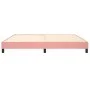 Estructura de cama de terciopelo rosa 200x200 cm de vidaXL, Camas y somieres - Ref: Foro24-3120795, Precio: 106,95 €, Descuen...