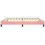 Estructura de cama de terciopelo rosa 200x200 cm de vidaXL, Camas y somieres - Ref: Foro24-3120795, Precio: 108,23 €, Descuen...
