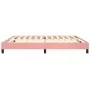 Estructura de cama de terciopelo rosa 200x200 cm de vidaXL, Camas y somieres - Ref: Foro24-3120795, Precio: 106,95 €, Descuen...