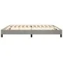 Light gray velvet bed frame 180x200 cm by vidaXL, Beds and slatted bases - Ref: Foro24-3120790, Price: 125,66 €, Discount: %