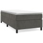 Estructura de cama de terciopelo gris oscuro 80x200 cm de vidaXL, Camas y somieres - Ref: Foro24-3121085, Precio: 90,33 €, De...