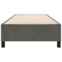 Estructura de cama de terciopelo gris oscuro 80x200 cm de vidaXL, Camas y somieres - Ref: Foro24-3121085, Precio: 90,33 €, De...