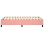 Estructura de cama de terciopelo rosa 120x200 cm de vidaXL, Camas y somieres - Ref: Foro24-3121113, Precio: 117,42 €, Descuen...