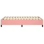 Pink velvet bed frame 120x200 cm by vidaXL, Beds and slatted bases - Ref: Foro24-3121113, Price: 115,72 €, Discount: %