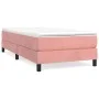 Rosafarbener Samtbettrahmen 100x200 cm von vidaXL, Betten und Lattenroste - Ref: Foro24-3120759, Preis: 76,75 €, Rabatt: %