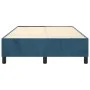 Blauer Samtbettrahmen 120x200 cm von vidaXL, Betten und Lattenroste - Ref: Foro24-3121112, Preis: 115,81 €, Rabatt: %