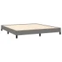 Bettrahmen aus dunkelgrauem Stoff, 180 x 200 cm von vidaXL, Betten und Lattenroste - Ref: Foro24-346737, Preis: 140,59 €, Rab...