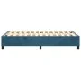 Blauer Samtbettrahmen 120x200 cm von vidaXL, Betten und Lattenroste - Ref: Foro24-3121112, Preis: 115,81 €, Rabatt: %
