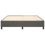 Estructura de cama de terciopelo gris oscuro 180x200 cm de vidaXL, Camas y somieres - Ref: Foro24-3121133, Precio: 135,98 €, ...