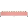Pink velvet box spring bed frame 90x190 cm by vidaXL, Beds and slatted bases - Ref: Foro24-3121095, Price: 86,44 €, Discount: %