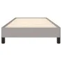 Light gray fabric bed frame 90x200 cm by vidaXL, Beds and slatted bases - Ref: Foro24-346688, Price: 69,54 €, Discount: %