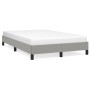 Light gray fabric bed frame 120x200 cm by vidaXL, Beds and slatted bases - Ref: Foro24-346704, Price: 91,20 €, Discount: %