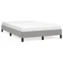 Light gray fabric bed frame 120x200 cm by vidaXL, Beds and slatted bases - Ref: Foro24-346704, Price: 98,94 €, Discount: %