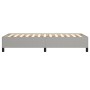 Light gray fabric bed frame 90x200 cm by vidaXL, Beds and slatted bases - Ref: Foro24-347034, Price: 108,10 €, Discount: %