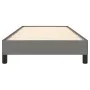 Dark gray fabric bed frame 100x200 cm by vidaXL, Beds and slatted bases - Ref: Foro24-346697, Price: 76,70 €, Discount: %