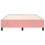 Bettgestell aus rosafarbenem Samt, 140 x 190 cm von vidaXL, Betten und Lattenroste - Ref: Foro24-3121119, Preis: 120,53 €, Ra...