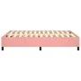 Bettgestell aus rosafarbenem Samt, 140 x 190 cm von vidaXL, Betten und Lattenroste - Ref: Foro24-3121119, Preis: 120,53 €, Ra...