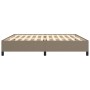 Estructura de cama de tela gris taupe 200x200 cm de vidaXL, Camas y somieres - Ref: Foro24-347094, Precio: 138,82 €, Descuent...