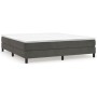 Dunkelgrauer Samtbettrahmen 160x200 cm von vidaXL, Betten und Lattenroste - Ref: Foro24-3120779, Preis: 123,43 €, Rabatt: %