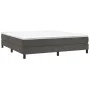 Dark gray velvet bed frame 160x200 cm by vidaXL, Beds and slatted bases - Ref: Foro24-3120779, Price: 137,76 €, Discount: %