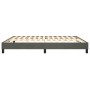 Estructura de cama de terciopelo gris oscuro 160x200 cm de vidaXL, Camas y somieres - Ref: Foro24-3120779, Precio: 123,30 €, ...