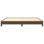 Estructura de cama tela marrón oscuro 200x200 cm de vidaXL, Camas y somieres - Ref: Foro24-346747, Precio: 114,43 €, Descuent...