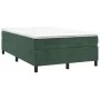 Dark green velvet box spring bed frame 120x200cm by vidaXL, Beds and slatted bases - Ref: Foro24-3121111, Price: 136,10 €, Di...