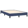 Estructura de cama de tela azul 120x200 cm de vidaXL, Camas y somieres - Ref: Foro24-346710, Precio: 95,11 €, Descuento: %
