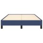 Estructura de cama de tela azul 120x200 cm de vidaXL, Camas y somieres - Ref: Foro24-346710, Precio: 96,97 €, Descuento: %