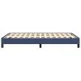Estructura de cama de tela azul 120x200 cm de vidaXL, Camas y somieres - Ref: Foro24-346710, Precio: 95,11 €, Descuento: %