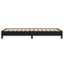 Estructura de cama de tela negro 80x200 cm de vidaXL, Camas y somieres - Ref: Foro24-346674, Precio: 69,10 €, Descuento: %