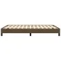 Bettgestell aus braunem Stoff, 140 x 200 cm von vidaXL, Betten und Lattenroste - Ref: Foro24-346723, Preis: 98,23 €, Rabatt: %